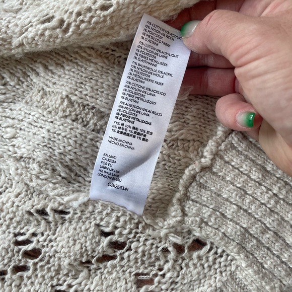 Anthropologie Pilcro Jemma Cable-Knit Cardigan - Picture 8 of 8